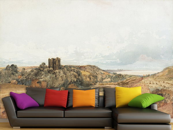 Wall Mural Self-Adhesive Wallpaper for Home or Office - Penrhyn Castle North Wales by Peter De Wint