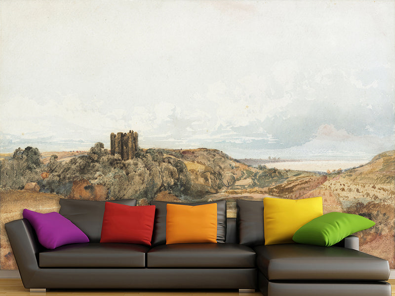 Wall Mural Self-Adhesive Wallpaper for Home or Office - Penrhyn Castle North Wales by Peter De Wint