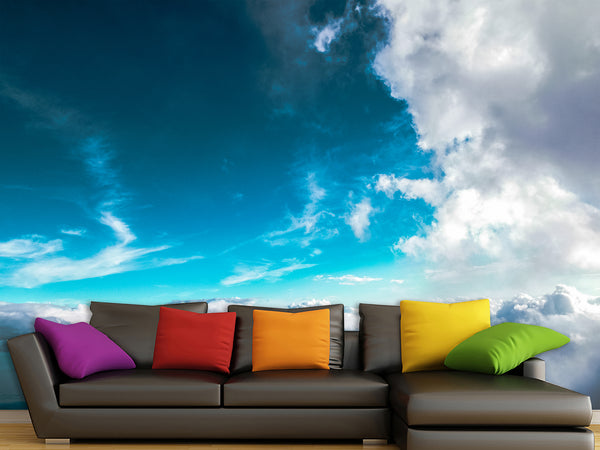 Non-Wowen Wallpaper "Flying in the sky" – Wall art wallpaper for&nbsp; Bedroom or Living Room