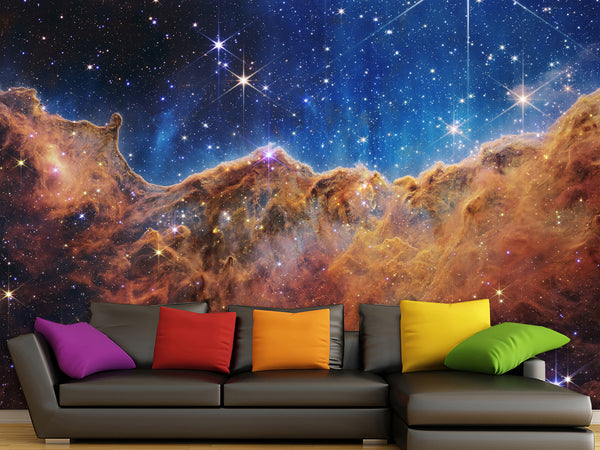 Wall mural for the bedroom, Traditional wallpaper on the wall “Galaxy” / "‎Carina Nebula", decorative wallpaper
