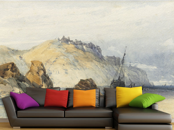 Non-Wowen Mural Full Wall Art Wallpaper Granville Coast by William Callow