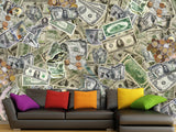Theme Of Business And Success Self-Adhesive Photo Wallpapers For Office And Living Room "Money Universe"