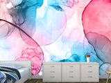 Abstract Peel and Stick Wall Mural "Paint in Water", Decor for Bedroom, Living Room, Kids Room 🎨