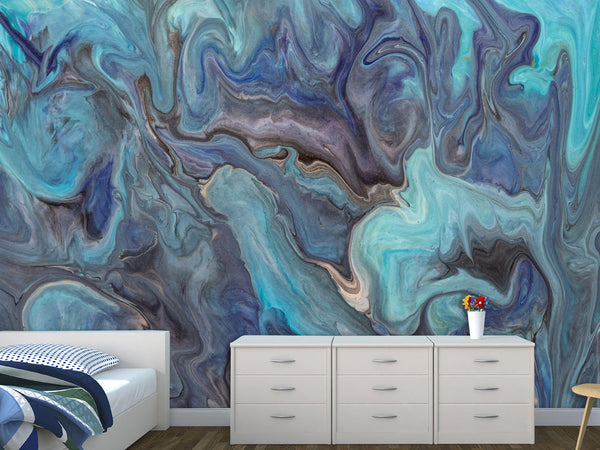 Large Beautiful Non-Woven Wall Mural For Bedroom, Kitchen, Living Room "Abstraction"