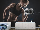 Sports Theme Self-Adhesive Wallpaper With Design For Gym, Photo Wallpaper "Sports And Training"