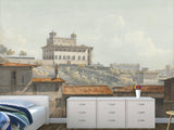Non-Woven Wall Mural John Warwick Smith-The Villa Medici Rome For Living Room or Bedroom