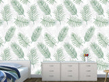 Traditional Wall Murals "Palm Leaves On White Background"  Unique Print For Bedroom  Living Room Kids Room🌿