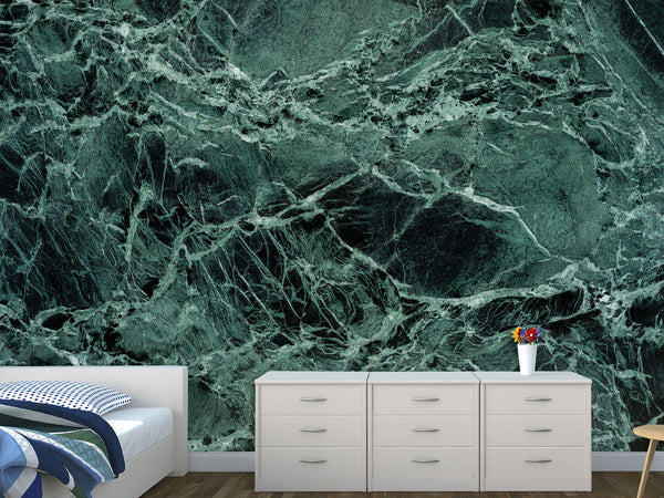 Traditional Wall Wallpaper for Office or Living Room Mural — "Tenebris Radius"
