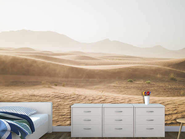 Self-Adhesive Wall Mural – Desert - Peel and Stick Wallpaper for Living Room or Bedroom