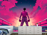 Sport In Design Self-Adhesive Photo Wallpapers For Gym, Workspace -"Before the Dawn of Battle" - Inspiring Mural