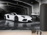 Peel and Stick Mural Lamborghini Wall Mural – Car Decal for Bedroom, Kitchen & Living Room