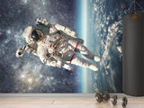Self-adhesive Mural with a pattern for a teenager, photo wallpaper “Cosmonaut”