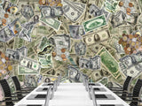 Theme Of Business And Success Self-Adhesive Photo Wallpapers For Office And Living Room "Money Universe"