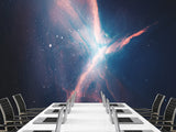 Self-Adhesive Wall Mural – "Breath Of Space" Design, Perfect For Bedroom Or Office Décor