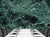 Traditional Wall Wallpaper for Office or Living Room Mural — "Tenebris Radius"
