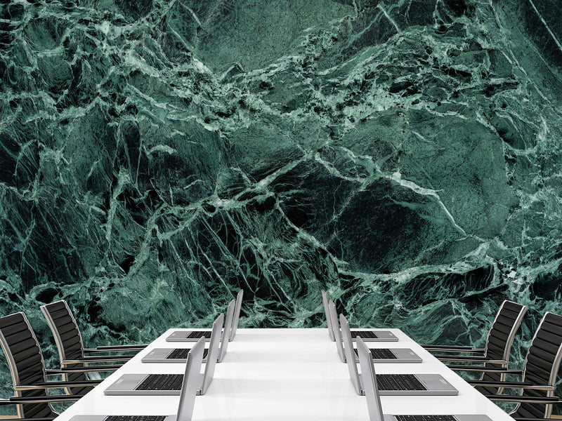 Traditional Wall Wallpaper for Office or Living Room Mural — "Tenebris Radius"