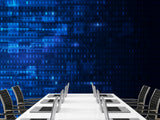 Bold Design For Office, Gaming Room Peel And Stick Wallpaper Full Wall Art Print For Home "Cryptocurrency Matrix" 💻