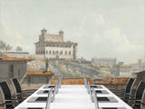 Non-Woven Wall Mural John Warwick Smith-The Villa Medici Rome For Living Room or Bedroom