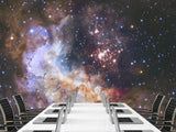 Peel and Stick Wall Mural 3D Wallpaper For Bedroom – "Breathtaking Cosmic Nebula" Wall Art