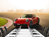 Peel and Stik Wallpaper On The Wall Red Ferrari Car 3D Wall Art For Room & Living Room