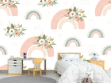 Kids photo wallpaper on the wall non-woven “Rainbow”, 3d wallpaper for Kids room