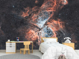 Peel and Stick Wall Mural Full-Wall 3D “Andromeda Nebula” Wall Mural – Ready-Made Photo Wallpaper for Home Interior