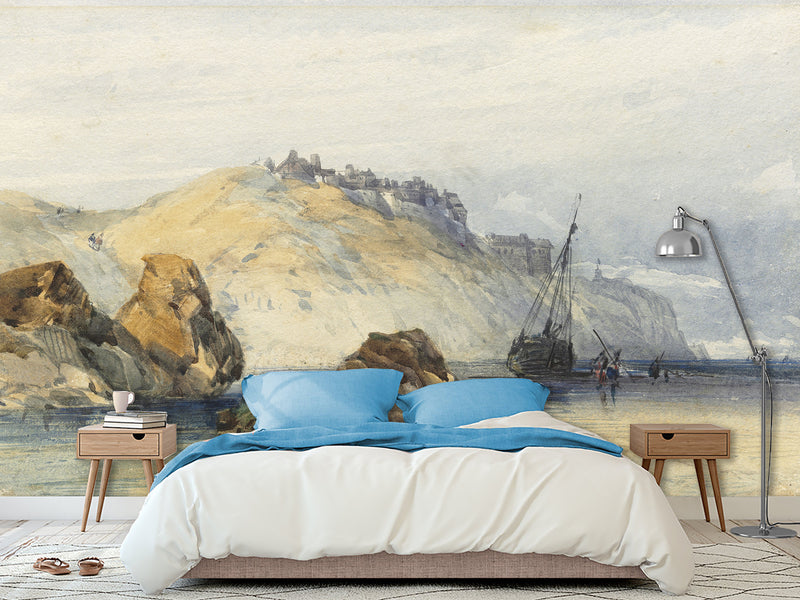 Non-Wowen Mural Full Wall Art Wallpaper Granville Coast by William Callow