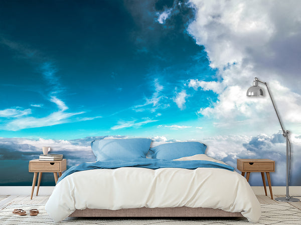 Non-Wowen Wallpaper "Flying in the sky" – Wall art wallpaper for&nbsp; Bedroom or Living Room