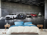 Self-Adhesive Wall Murals for Living Room, Office, or Room – "Colors of Dynamics: Audi TT RS Collection"