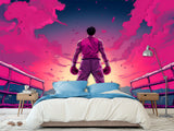 Sport In Design Self-Adhesive Photo Wallpapers For Gym, Workspace -"Before the Dawn of Battle" - Inspiring Mural