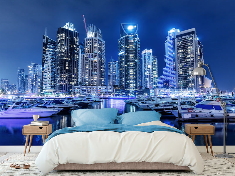 Premium Traditional “Night City” Photo Wallpapers – Perfect for Rooms, Offices, and Commercial Spaces