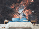 Peel and Stick Wall Mural Full-Wall 3D “Andromeda Nebula” Wall Mural – Ready-Made Photo Wallpaper for Home Interior