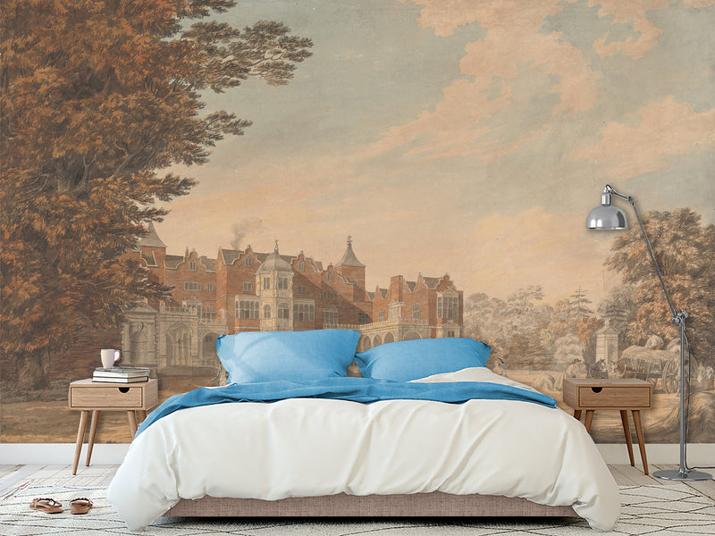 Non-Woven Full Wall Photo Wallpaper – Art Design For Bedroom Or Living Room – Holland House Kensington