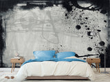 Peel and Stick Wallpaper – Grunge Texture Art Style – For Office, Apartment or Creative Space