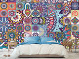 Art Design Geometric Vinyl Wallpaper Peel and Stick Cubes For Office, Workspace