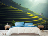 Non-Woven Photo Wallpaper Print For Living Room Or Bedroom "Asian Landscape" Creating Calmness At Home