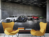 Self-Adhesive Wall Murals for Living Room, Office, or Room – "Colors of Dynamics: Audi TT RS Collection"