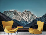 Modern Peel and Stick Full Wall Mural with "Mount Everest" Design — Stylish Desing for Office or Bedroom