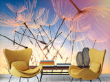 Peel & Stick Mural For Full Wall Photo Wallpaper – Dandelion in the Wind | Home Wall Desing