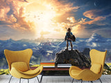 Kids wall mural self-adhesive vinyl “Zelda“, 3d wallpaper for Kids room