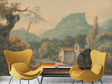 Non-Wowen Wallpaper John Warwick Smith-The Hermitage at Frascati Vintage Style Photo Wallpaper For Living Room And Bedroom