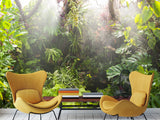 Self-Adhesive Wallpaper – Custom Design for Lounge Area, "Greenhouse by Egon Zitter"