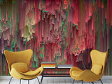 Traditional Photo Wallpaper Art Wall Print "Abstract Patterns In Bright Colors", Decor For Bedroom, Living Room 🎨