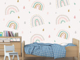 Kids photo wallpaper on the wall non-woven “Rainbow”, 3d wallpaper for Kids room