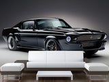 Peel and stick Wall Mural Inspired by Ford Mustang – Bold Wallpaper for Room/Garage/Gym