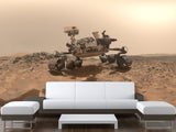 Peel & Stick Vinyl Wallpaper Space Design for Living Room or Office Print Mars Rover Wall Mural