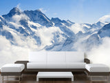 Self-Adhesive Full Wall Wallpaper for Bedroom or Lounge – Alpine Peaks Landscape Design for Home