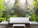 Self-Adhesive Wallpaper – Custom Design for Lounge Area, "Greenhouse by Egon Zitter"