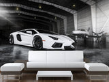 Peel and Stick Mural Lamborghini Wall Mural – Car Decal for Bedroom, Kitchen & Living Room