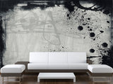 Peel and Stick Wallpaper – Grunge Texture Art Style – For Office, Apartment or Creative Space